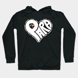 Para Heart Paraprofessional Educator Paraeducator Hoodie